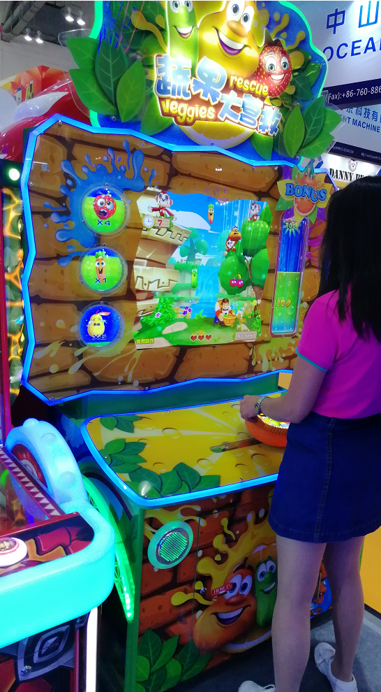 Redemption Game Machine Veggies Rescue