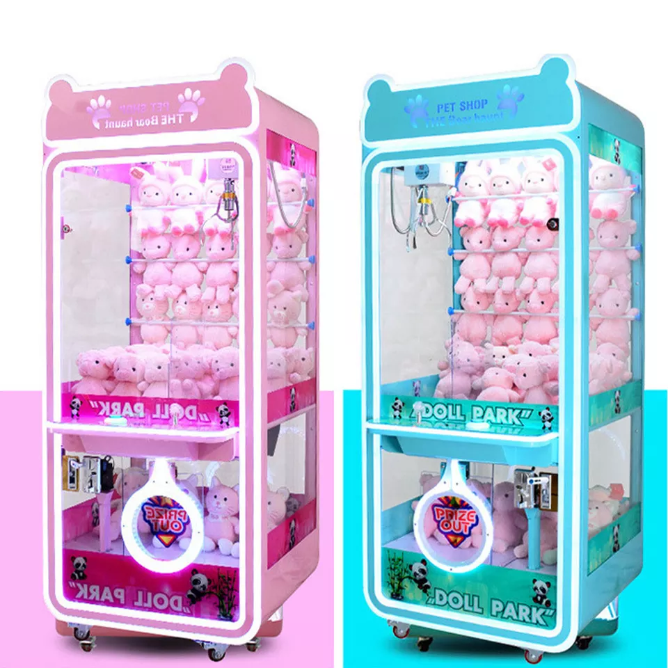 Panda Transparent Claw Machine
