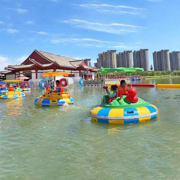 Electric Inflatable Laser Bumper Boat