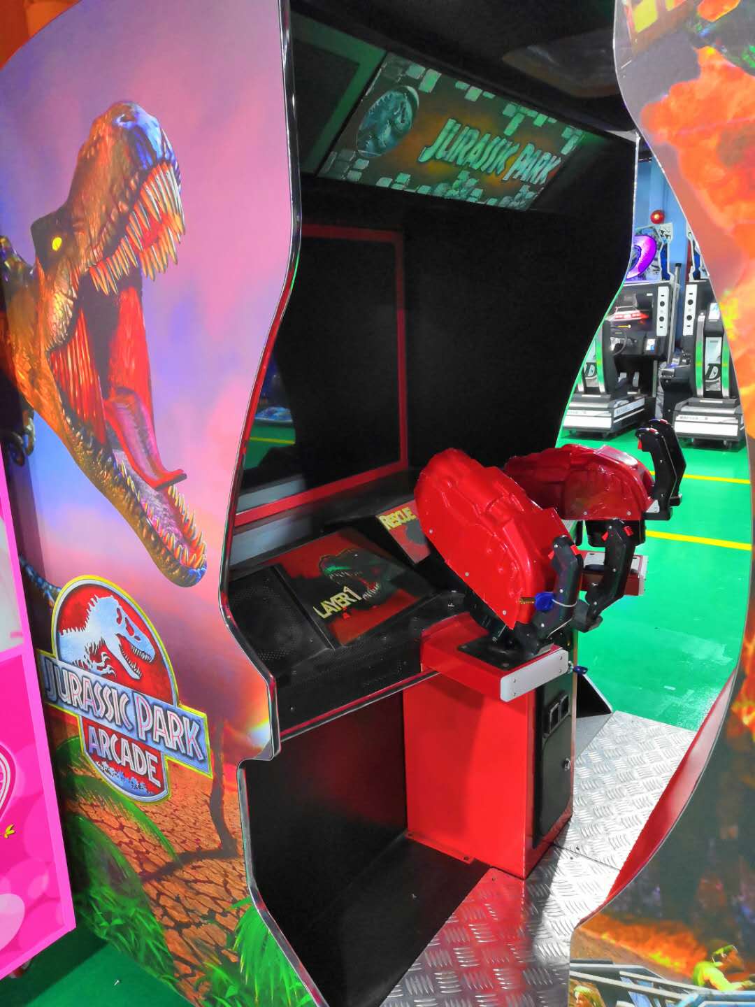 Jurassic Park shooting game