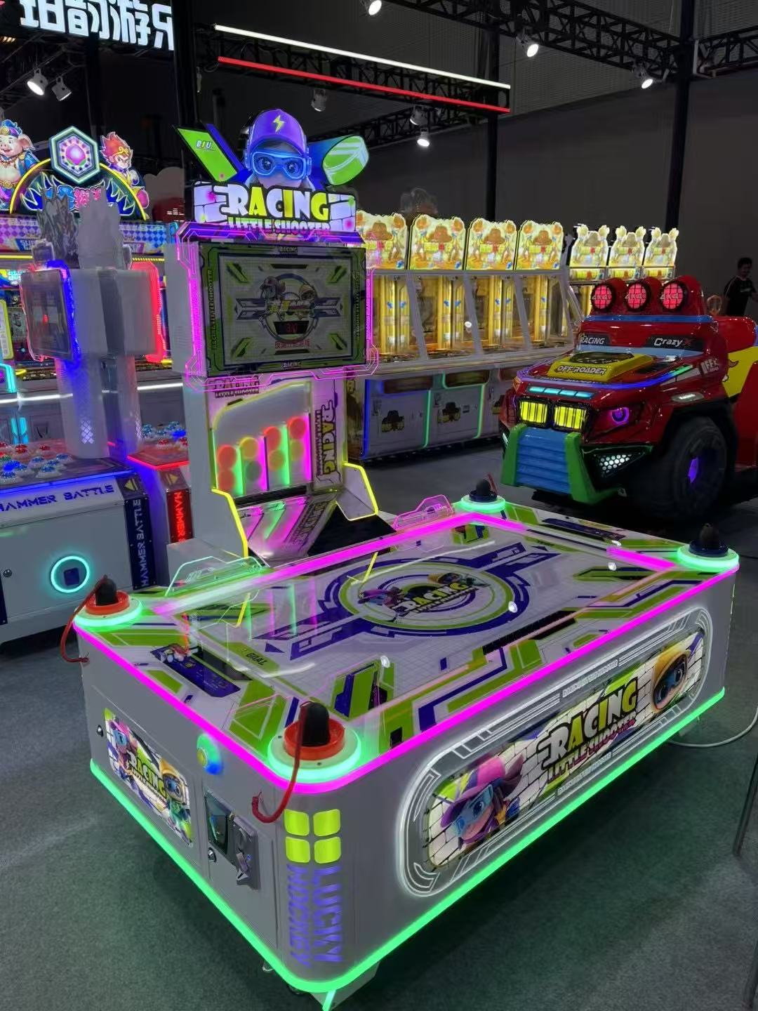 English Language Coin-Operated Arcade Machine 220V Redemption Amusement Games