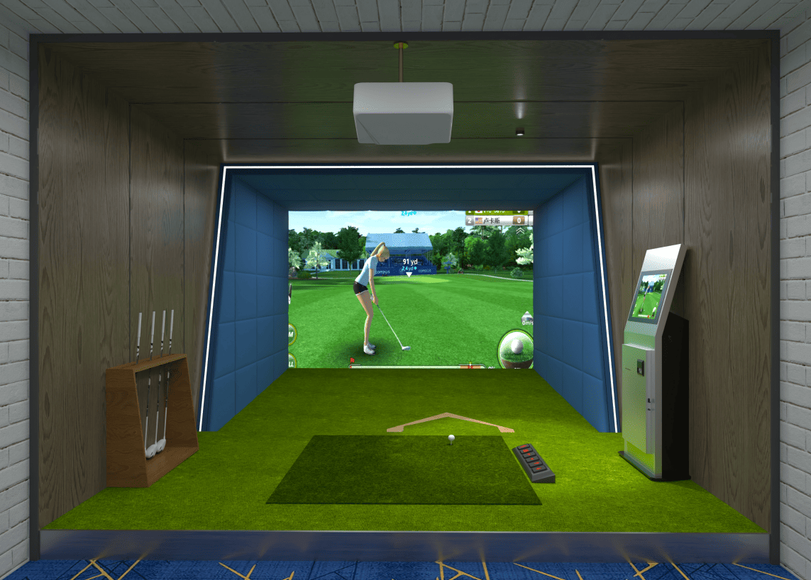 Commercial Golf Simulator commercial digital sports equipment image 6