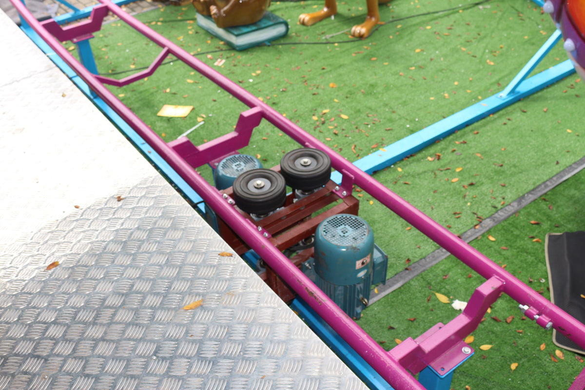 Mini Track Train Fruit Worm Roller Coaster