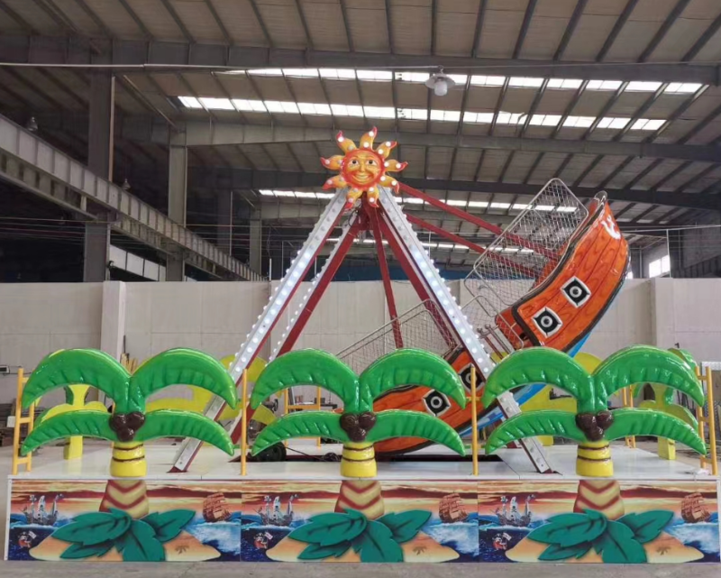 12 Seat Mini Pirate Ship Rides