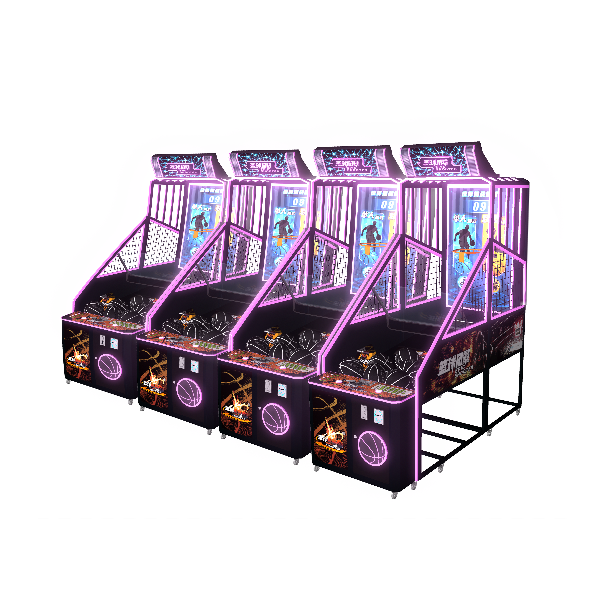Basketball arcade game machine folding coin operated games basketball Shooting Basketball Game machine for sale