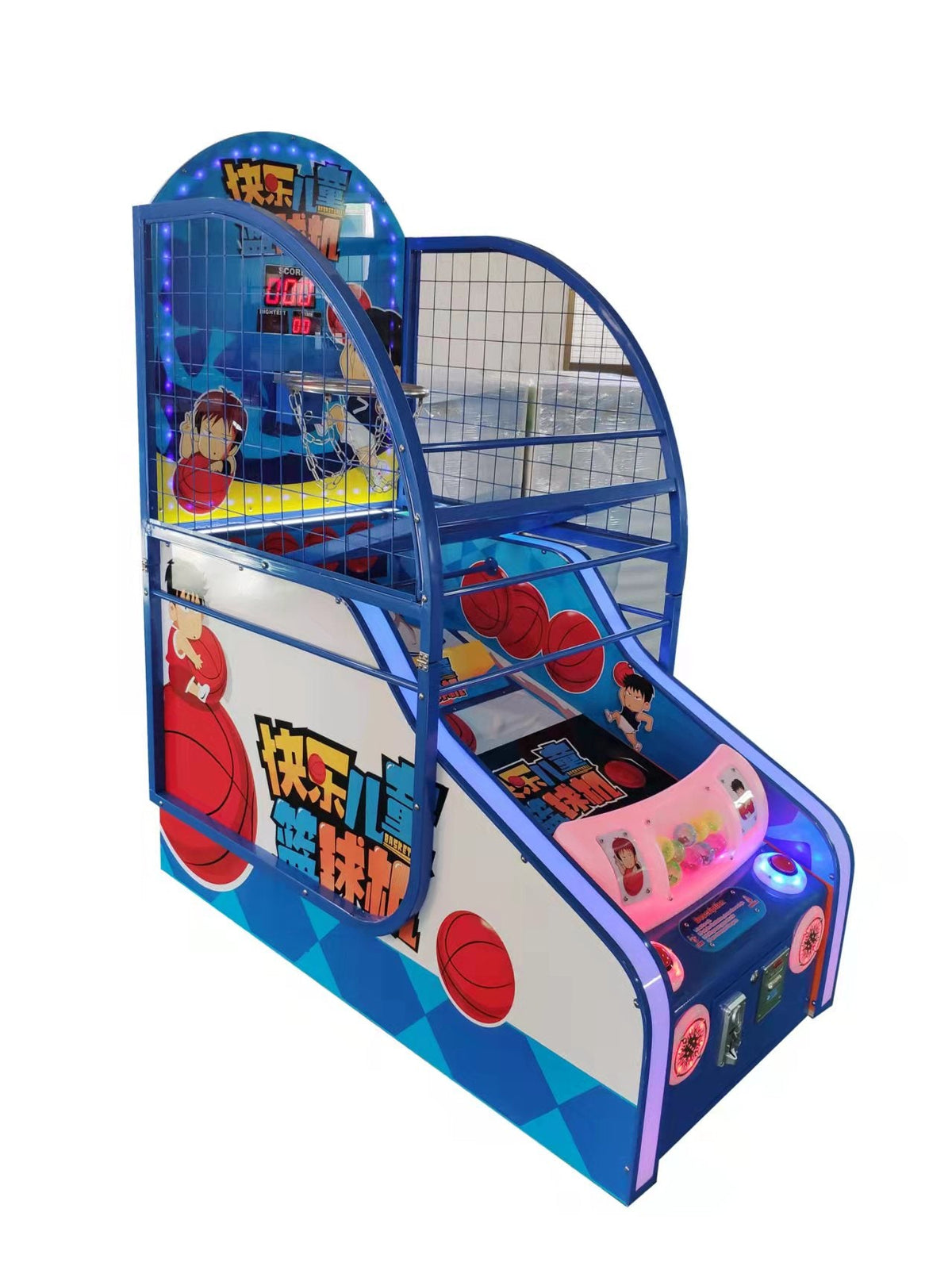 Sport Arcade Machine - Children Basketball Game Machine