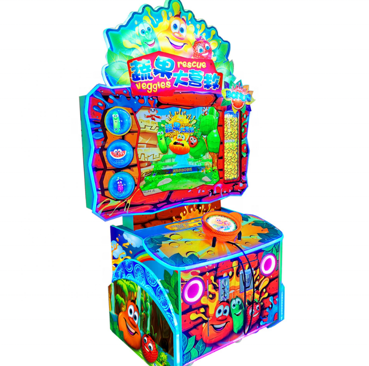 Vegetable Rescue Video Game Machine