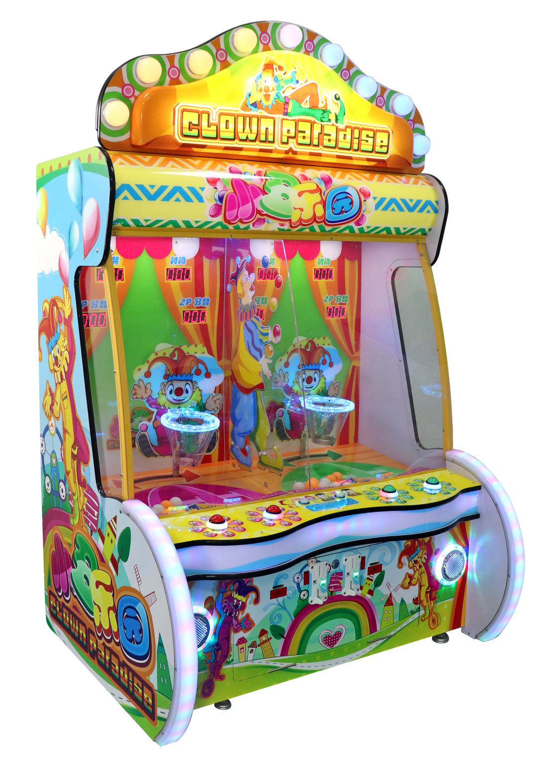 Clown Heaven Tickets Exchange Game Machine