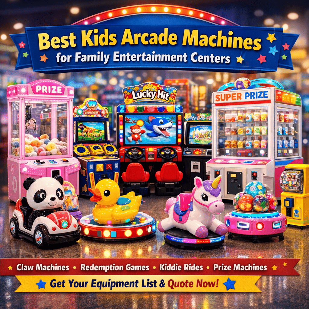 Best Kids Arcade Machines for Family Entertainment Centers (Top Picks 2026)