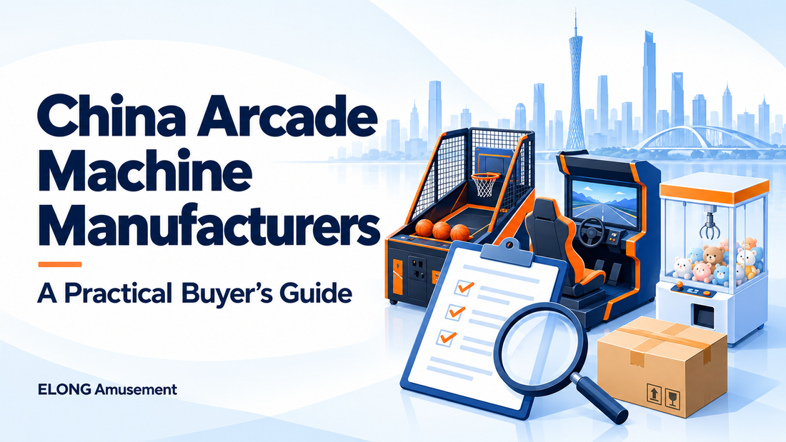 Who Are the Best Arcade Machine Manufacturers in China?