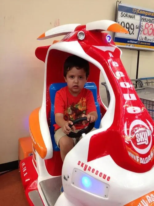 Kiddie Rides - Space Plane Kiddie Rides