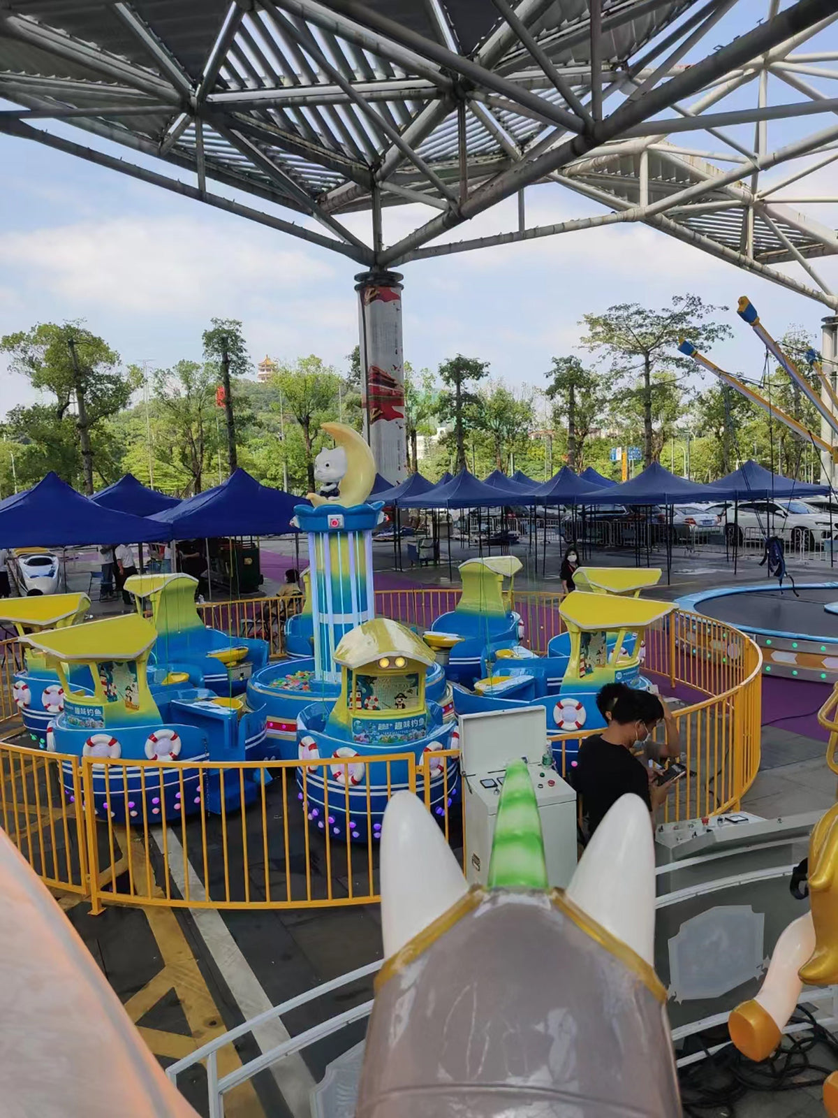 Amusement Park Fun fishing