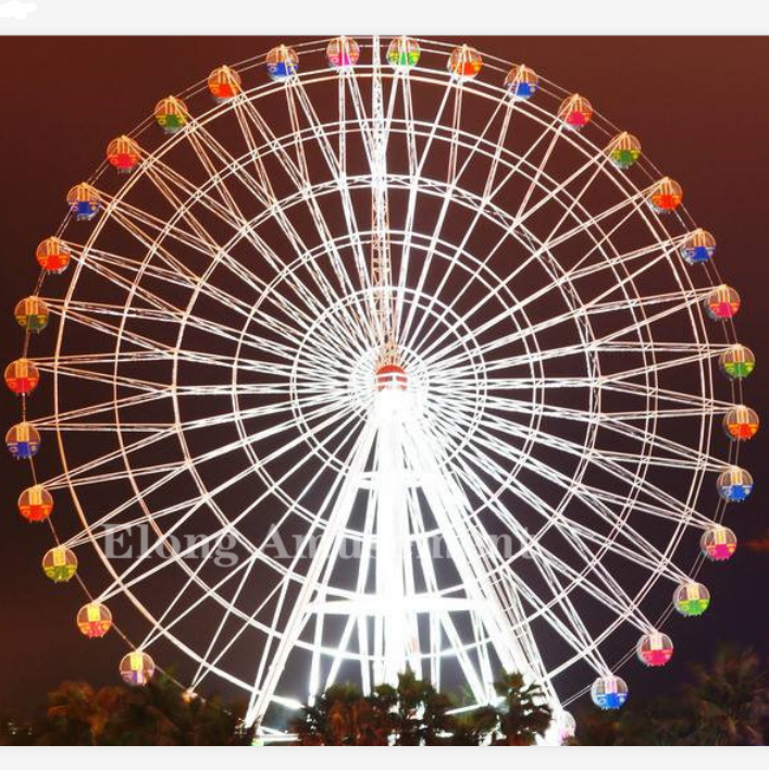 Park Rides Large Ferris Wheel