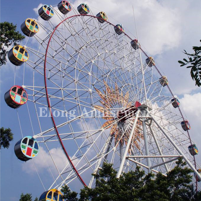 Park Rides Large Ferris Wheel