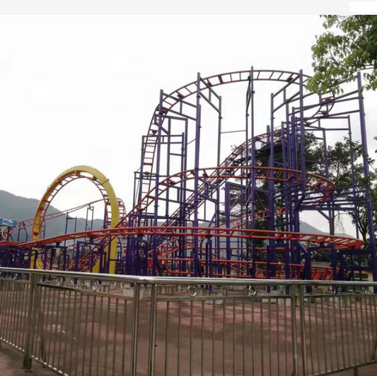 Big Amusement rides Ring Roller Coaster