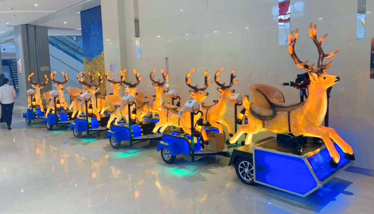 Christmas Trackless Train