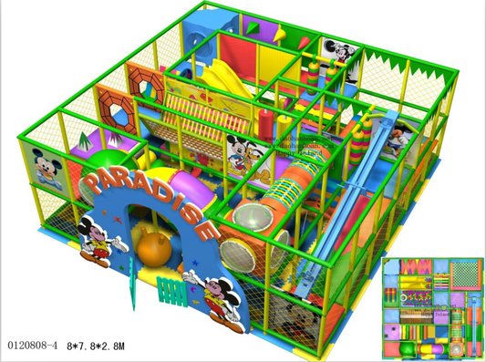 Kids Indoor Tunnel Playground