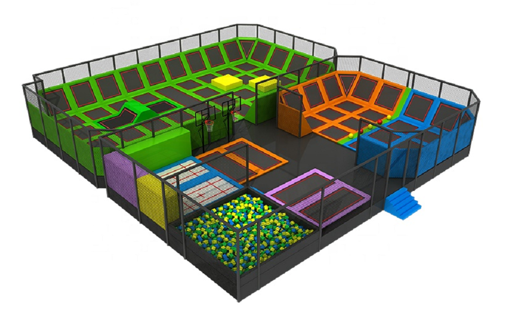 Park Obstacle Equipment Trampoline