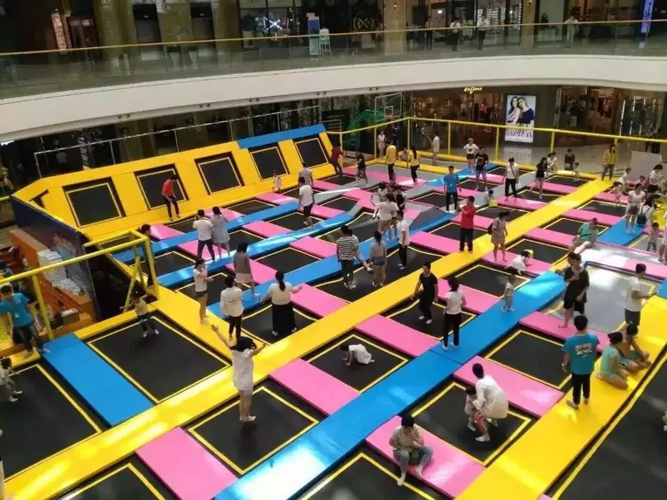 Park Obstacle Equipment Trampoline