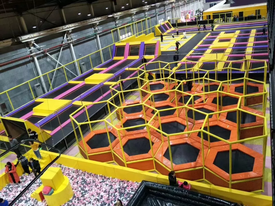 Park Obstacle Equipment Trampoline