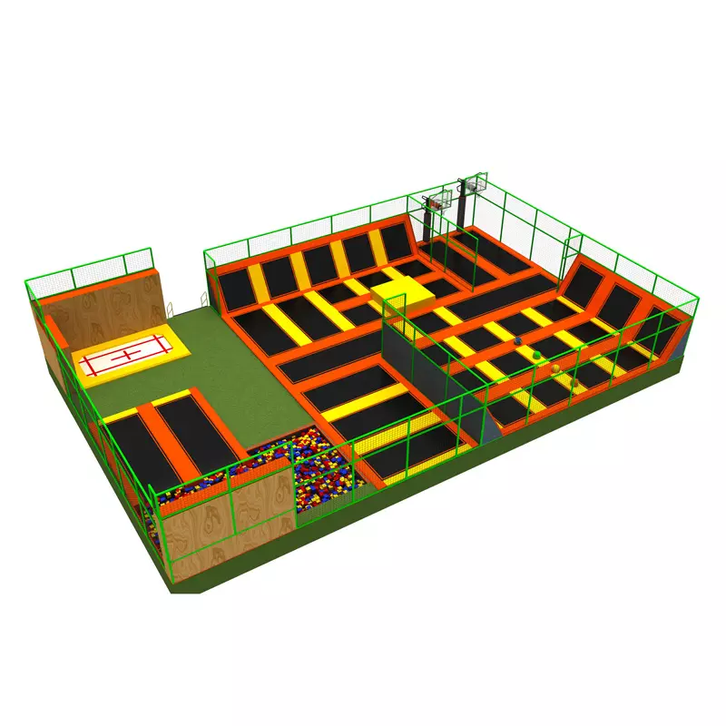 Indoor Trampoline Playground Equipment