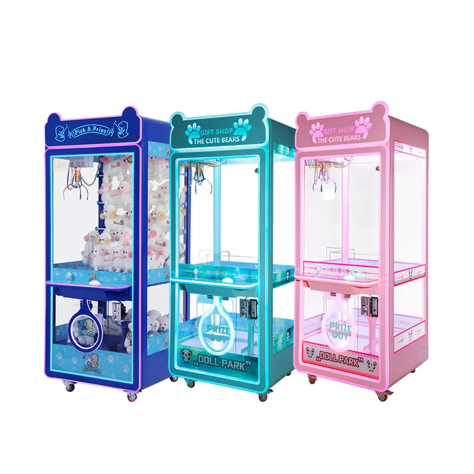 Panda Transparent Claw Machine