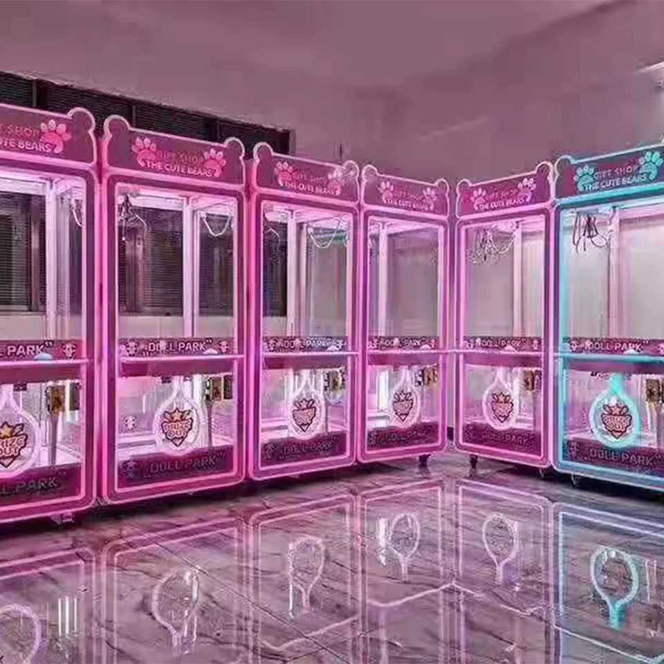 Panda Transparent Claw Machine