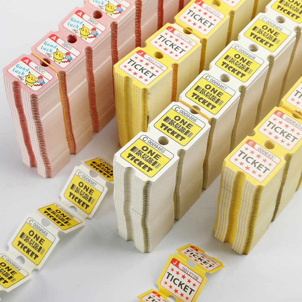 Amusement Arcade Game Ticket