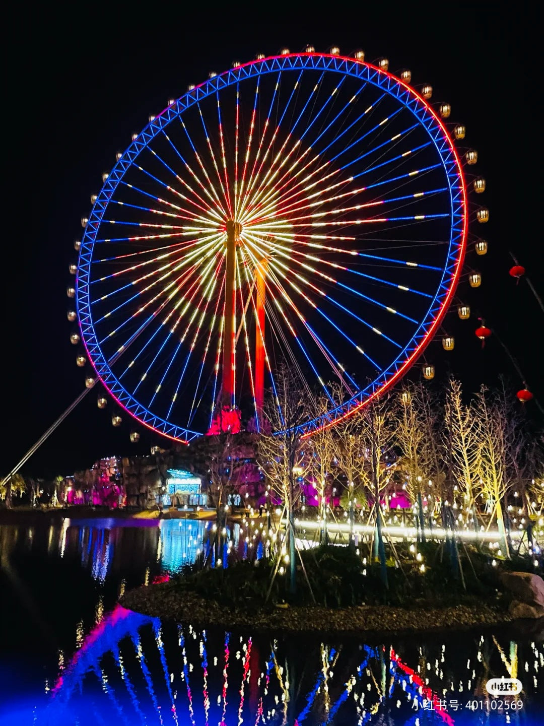 China Theme Park Ferris Wheel