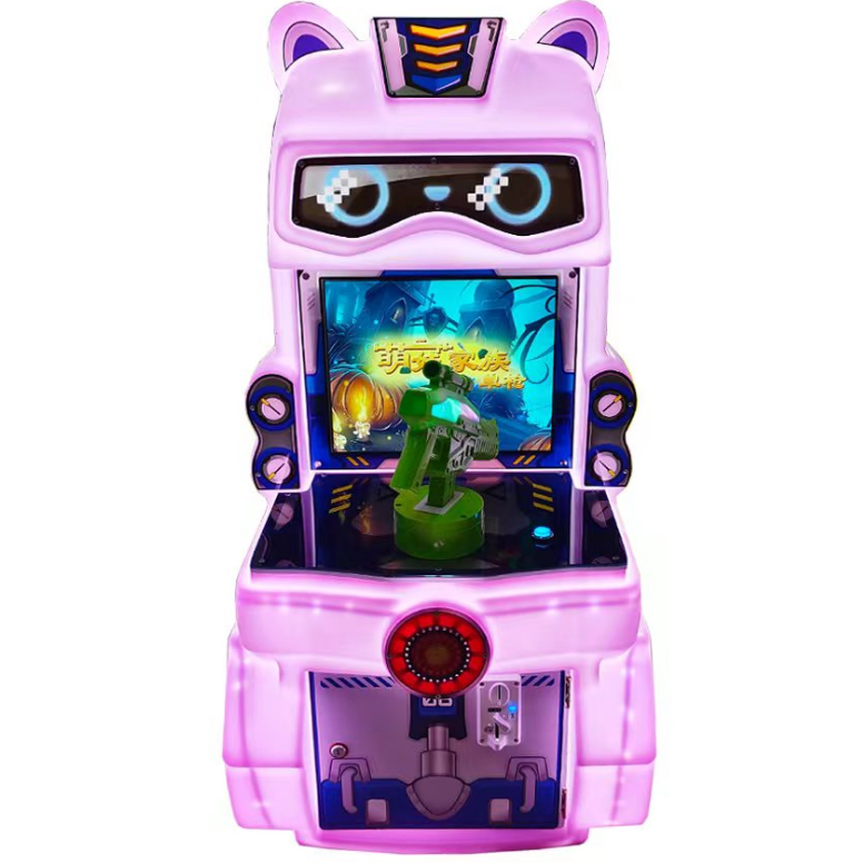 Pat on the bat Children's Coin-operated Arcade Game Machine Small Plastic and Wooden English Language Children's Entertainment