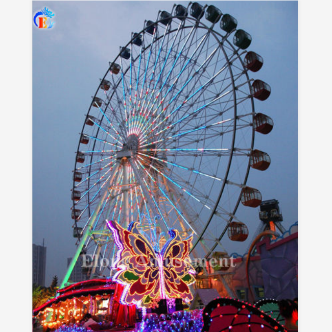 Amusement Park Ferris Wheel