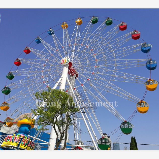 Amusement Park Ferris Wheel