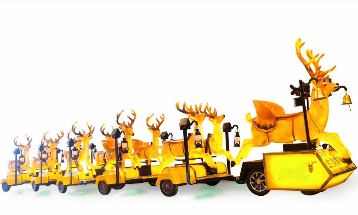 Christmas Trackless Train