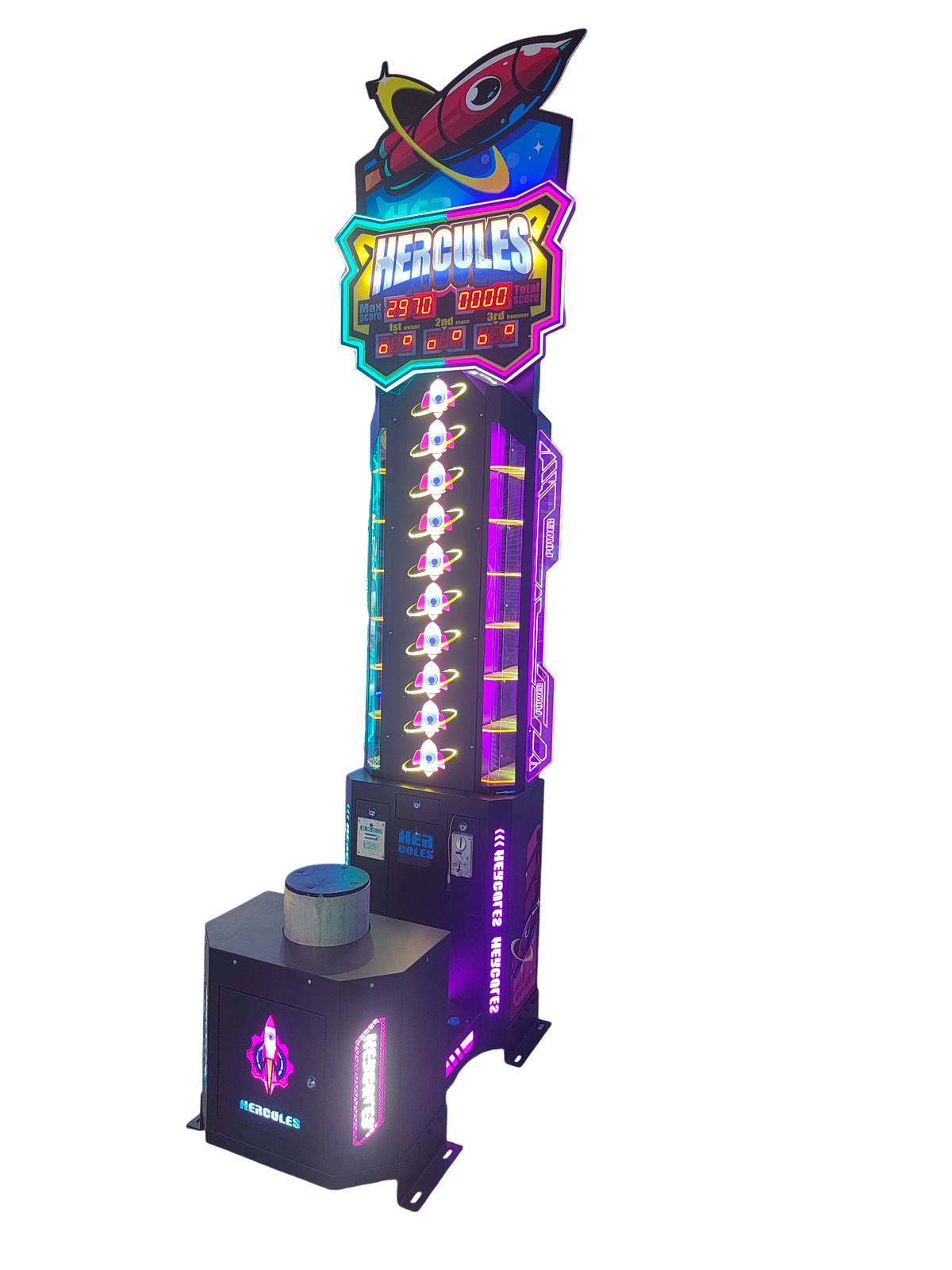 Elong Indoor Coin/Bill Operated Boxing Hit Hammer Arcade Game Machine