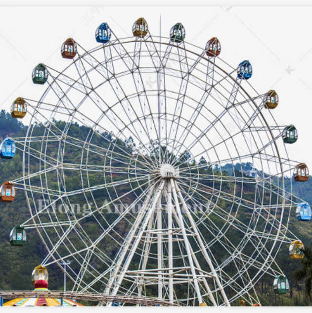 Amusement Park Ferris Wheel