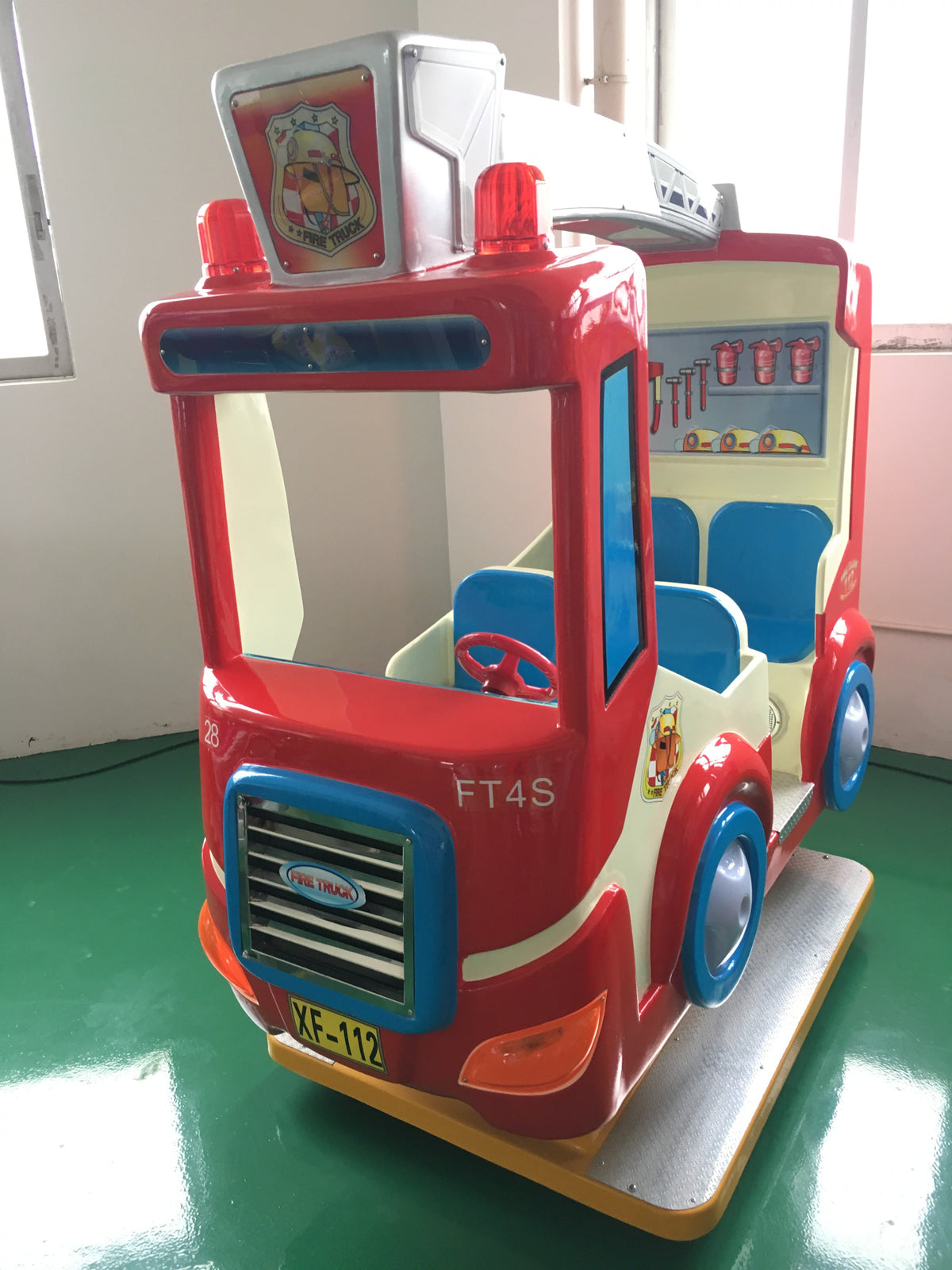 Fire Truck Kiddie Rides