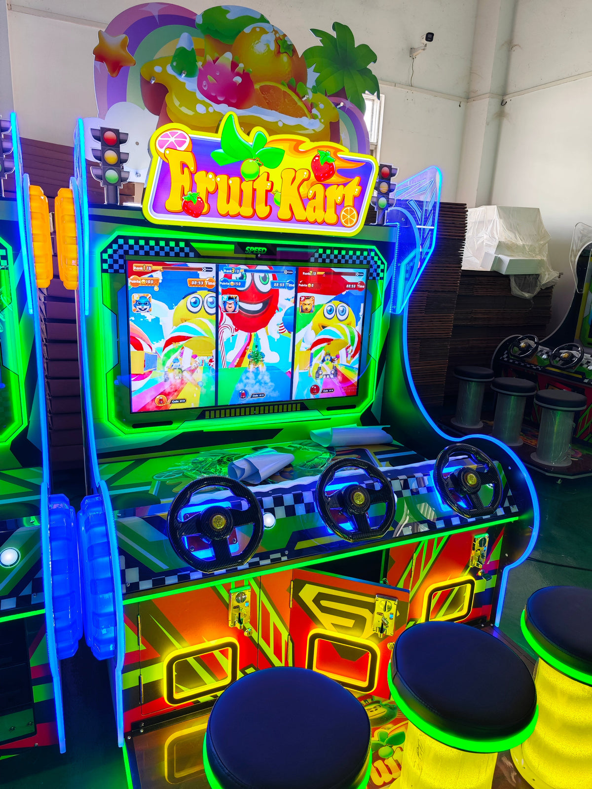 Racing Arcade Video Shooting Game Machine Coin Operated Game