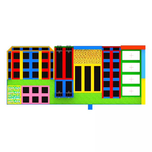 Indoor Trampoline Playground Equipment