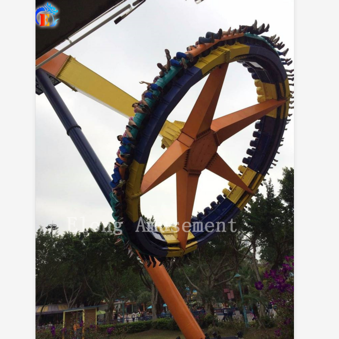 Rotating Big Frisbee Swing