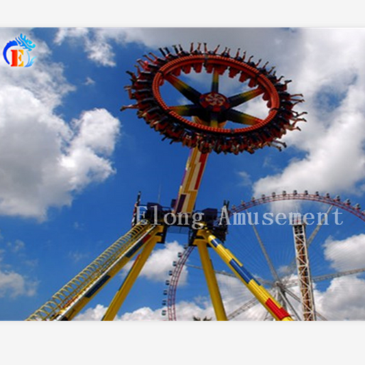 Rotating Big Frisbee Swing