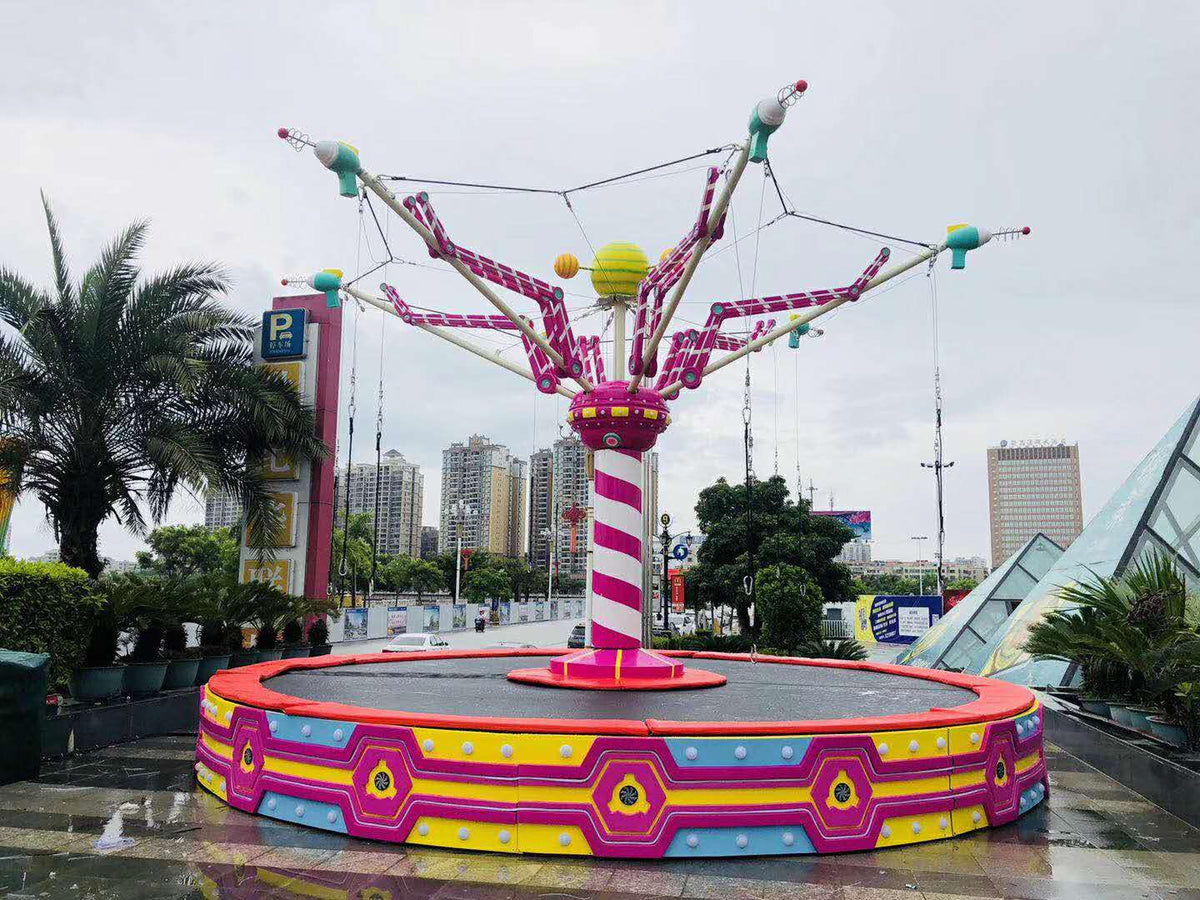 Rotating Trampoline
