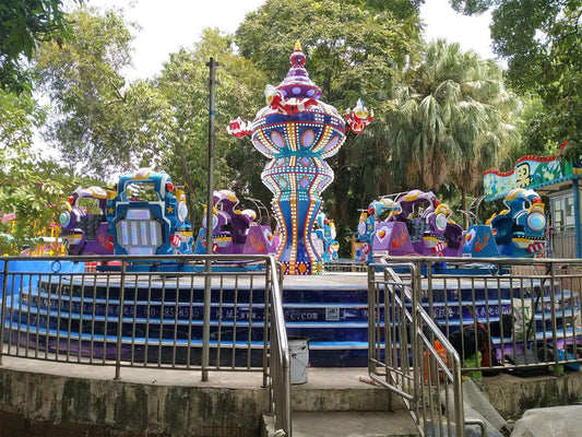 Crazy dance amusement rides