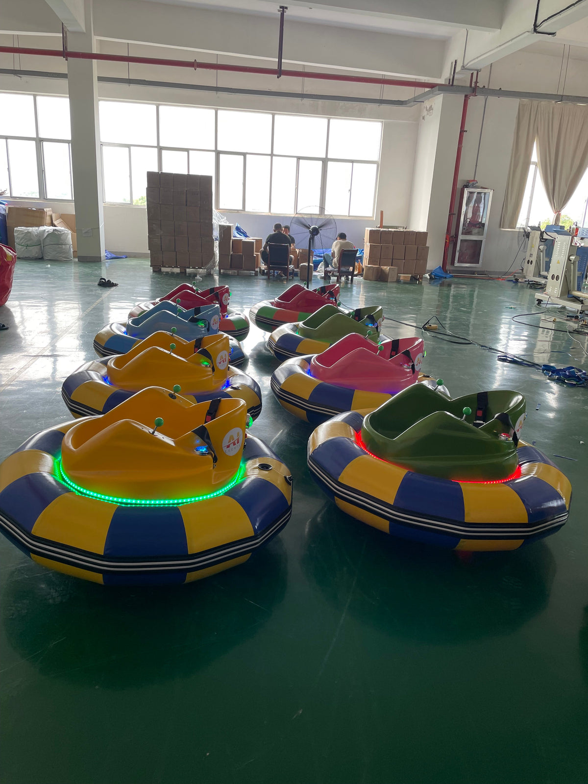 Inflatable UFO Bumper Car