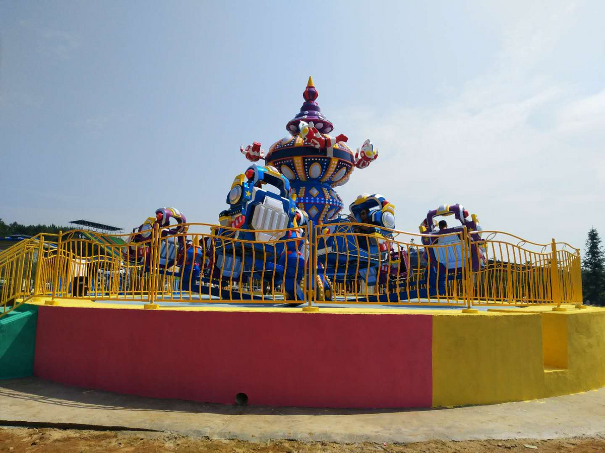 Crazy dance amusement rides