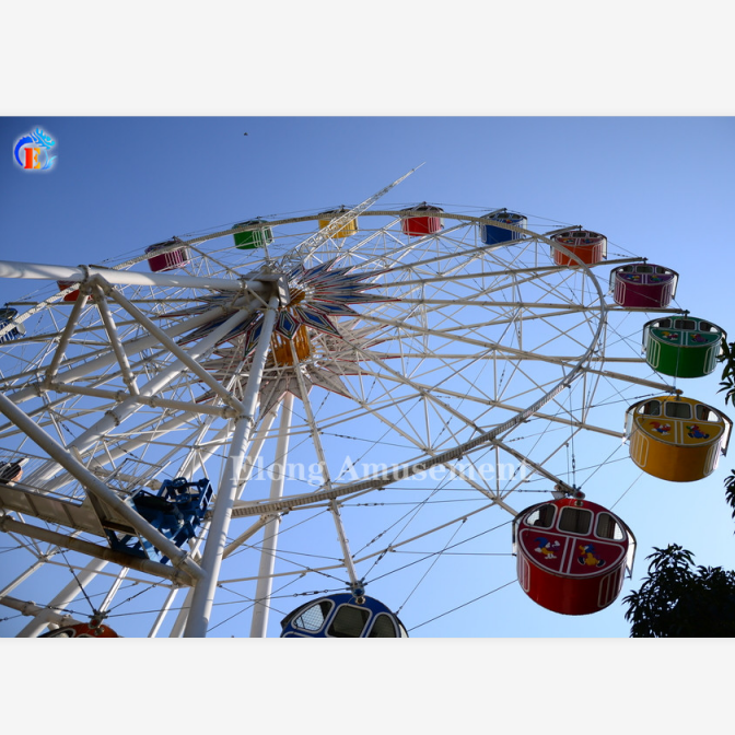 Park Rides Large Ferris Wheel