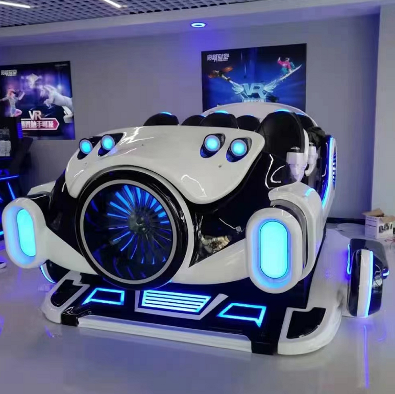 Family Six-Seat VR Cinema Racing Car