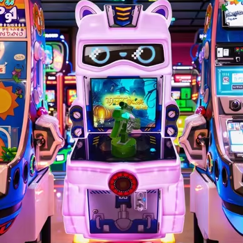 Pat on the bat Children's Coin-operated Arcade Game Machine Small Plastic and Wooden English Language Children's Entertainment