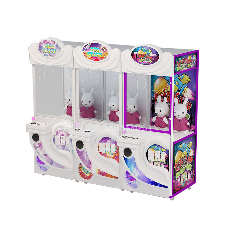 31-inch wooden box claw machine