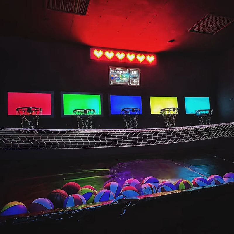 Interactive Basketball Machine commercial active gaming equipment image 4