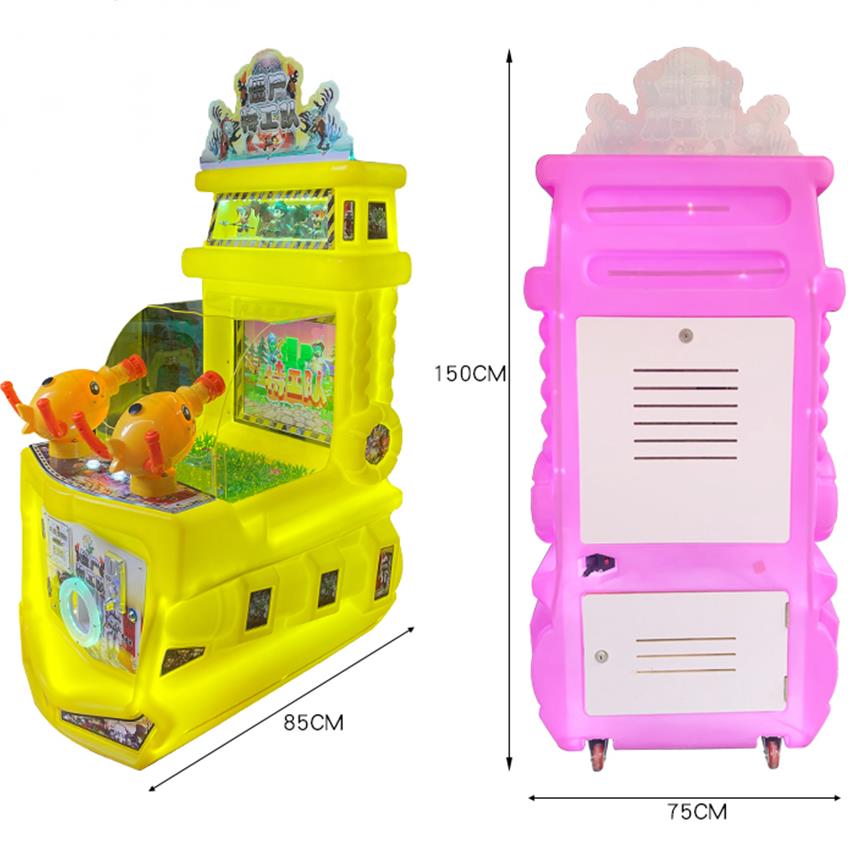 Single Ball Shooting Video Game Machine